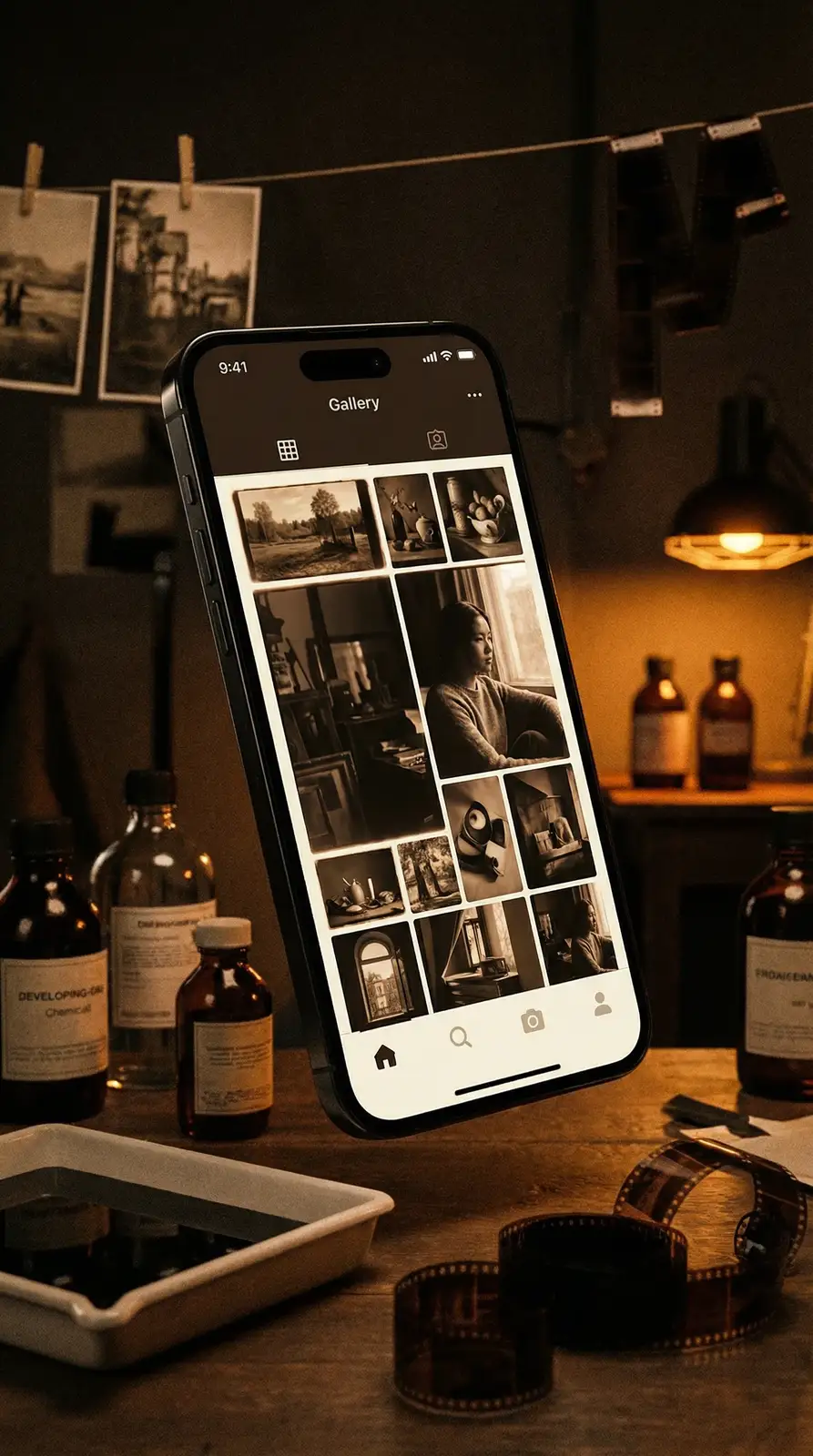 国产视频 APP界面预览 - 手机端摄影社区应用