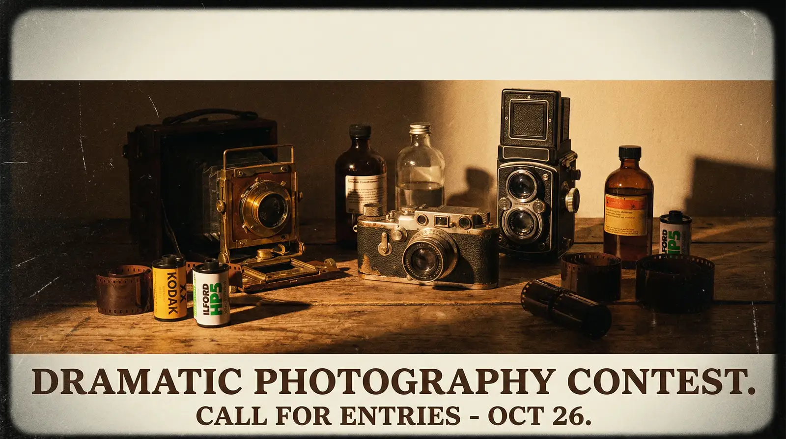 国产视频 摄影大赛 - 光影叙事主题赛事海报